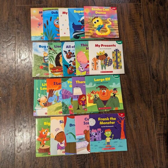 *3/$25* Lot of 20 Scholastic Phonics Books - Picture 1 of 6